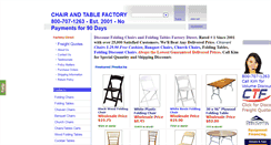 Desktop Screenshot of folding-chairs-folding-tables.com