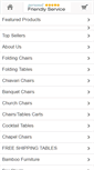 Mobile Screenshot of folding-chairs-folding-tables.com
